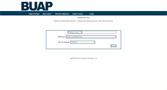 Desktop Screenshot of bibliocatalogo.buap.mx